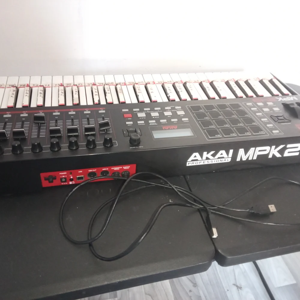 MPK249 MIDI Keyboard Controller - Black and White